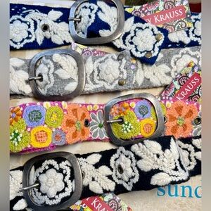 NEW! Jenny Krauss-Embroidered Belts In My Closet For YOUR SIZE & COLOR